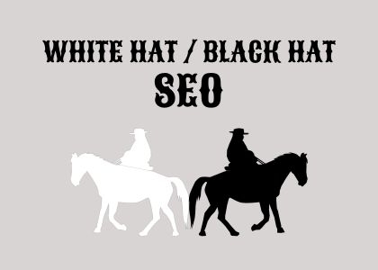 white hat and black hat seo